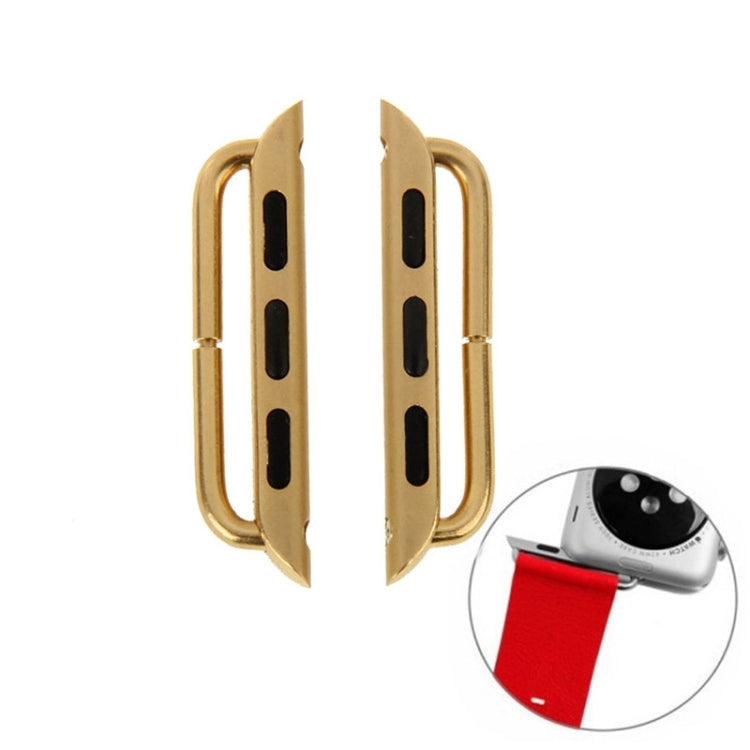 2 PCS for Apple Watch 42mm Metal Strap Connector Metal Buckle 2 PCS for Apple Watch 42mm Metal Strap Connector Metal Buckle